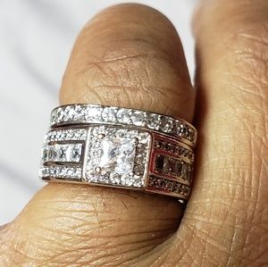 Silver women's bridal set